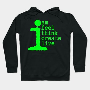 Human Am I Life Instructions Hoodie